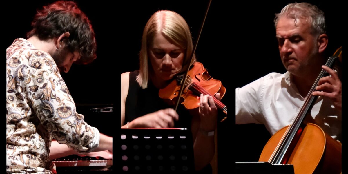 Andrea Missiroli pianoforte con Agnieszka Walocha al violino e Riccardo Bacchi al violoncello