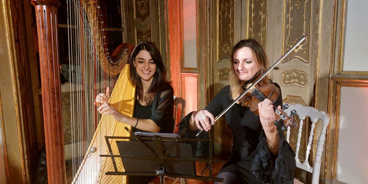 Duo arpa e violino